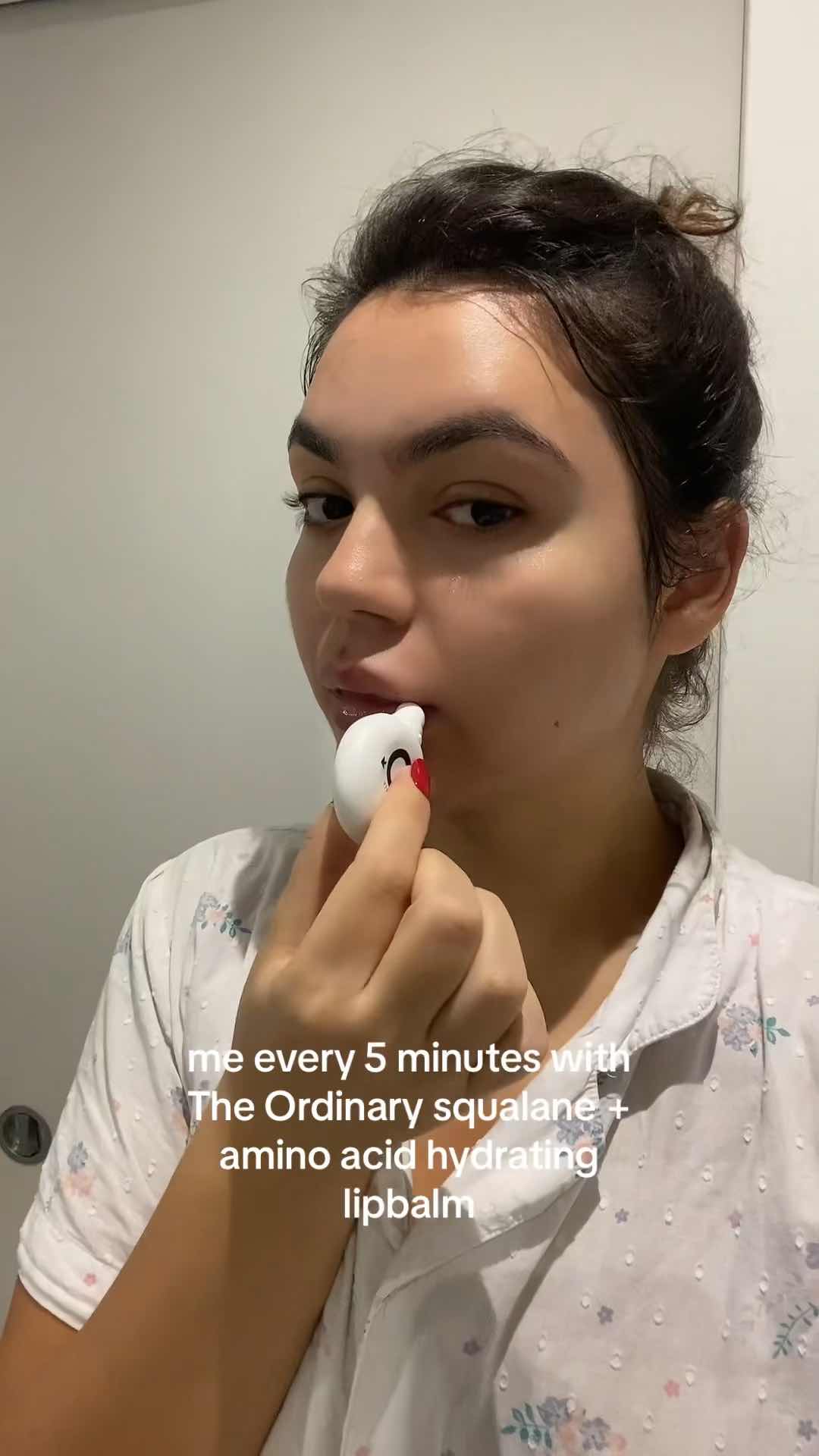 For the ordinary’s squalane lipbalm release