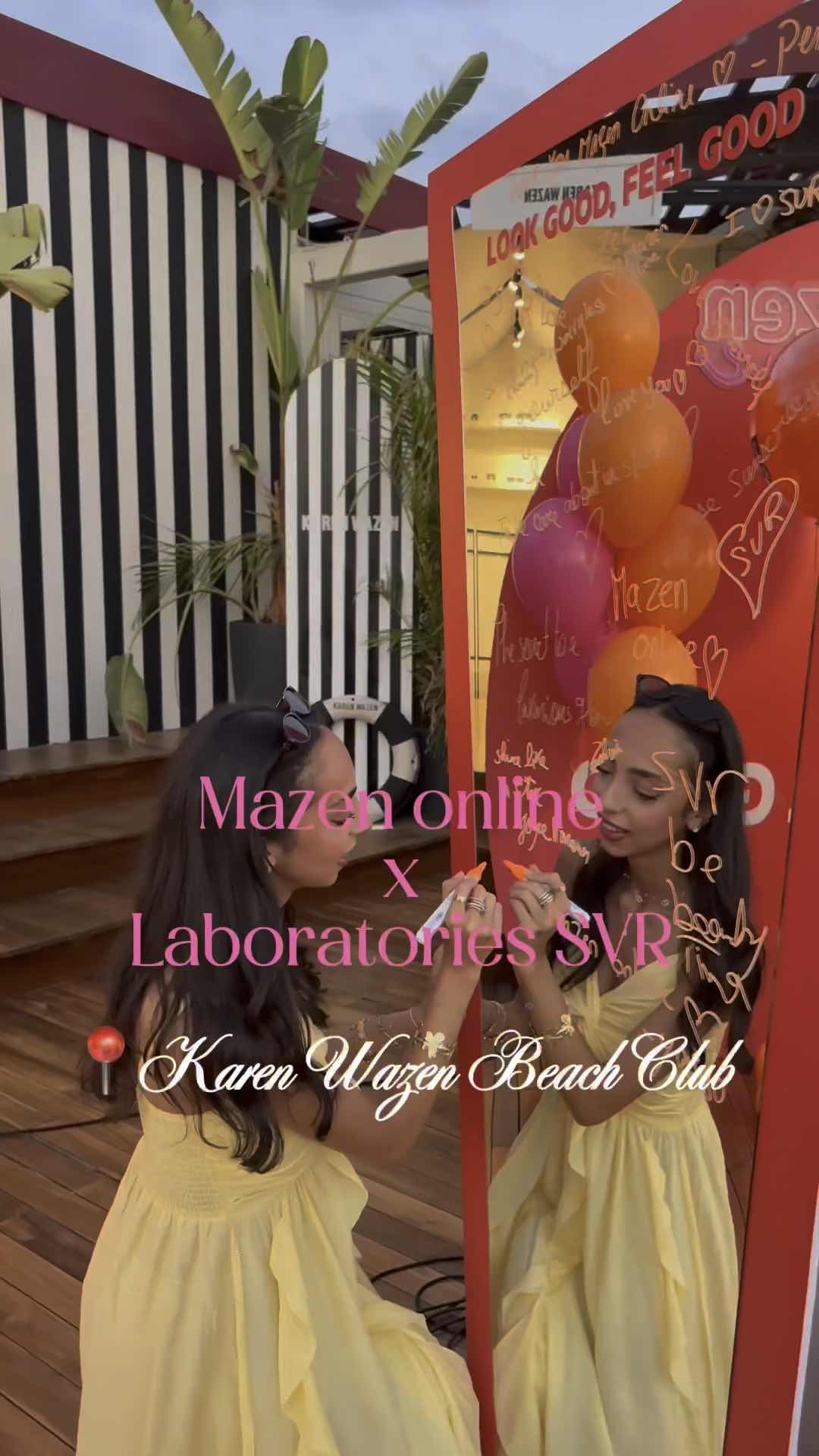 Mazen Online event with laboratoire svr