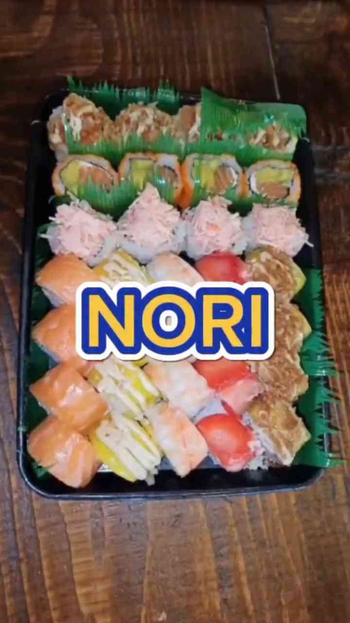 Instagram reel for sushi