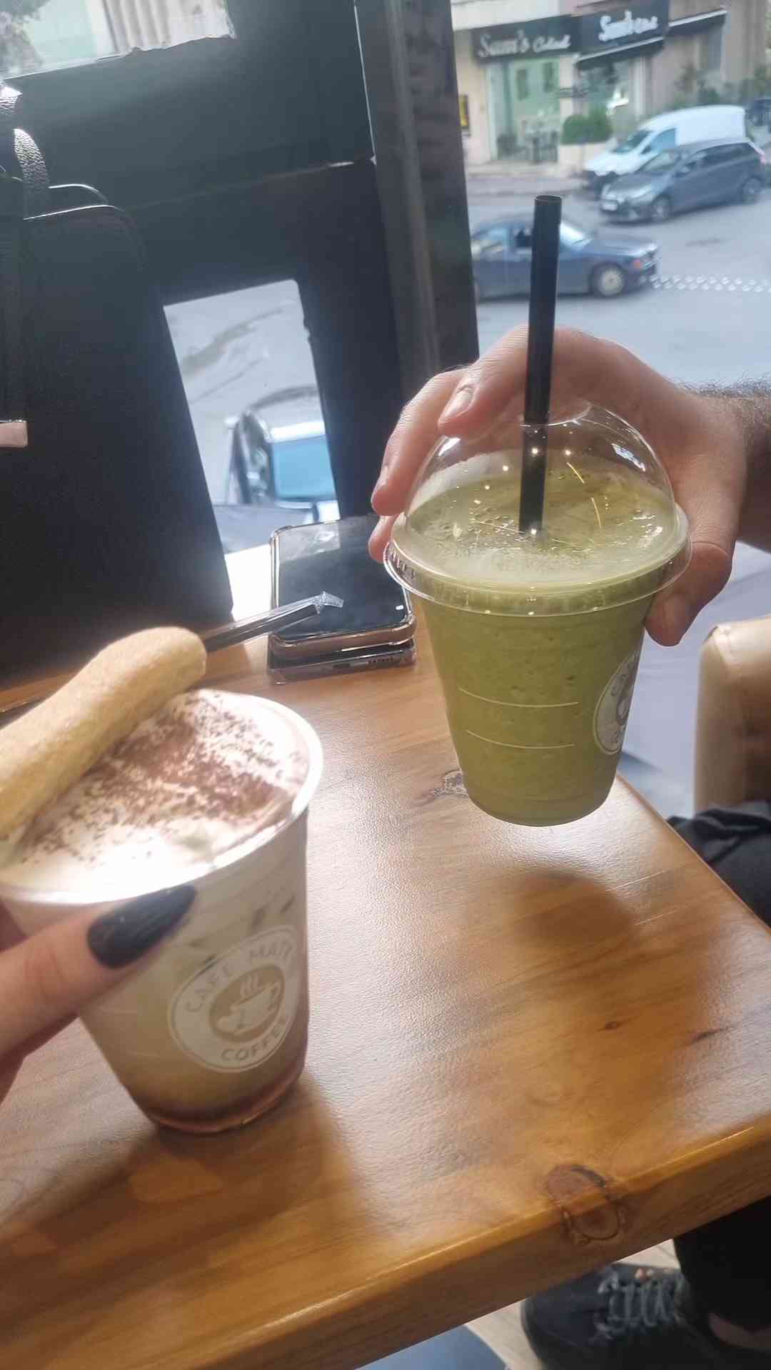 Insta story for cafe mate