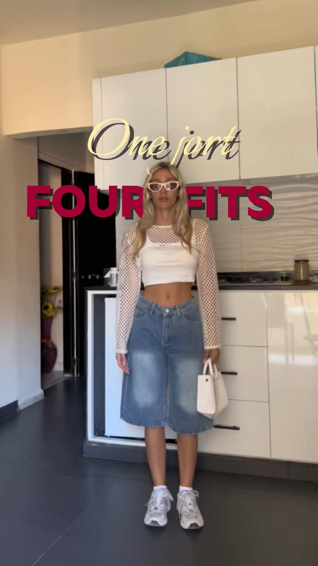 One jort, four outfits