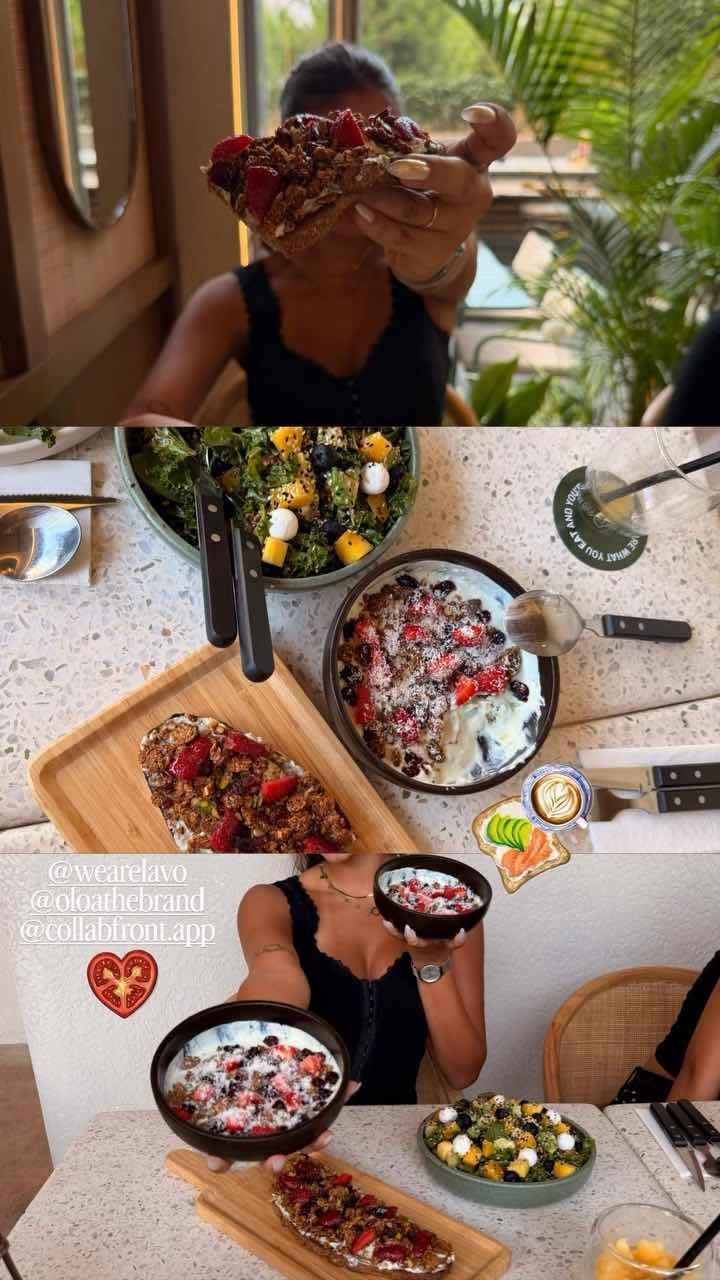 L’avo X Aloa new menu campaign