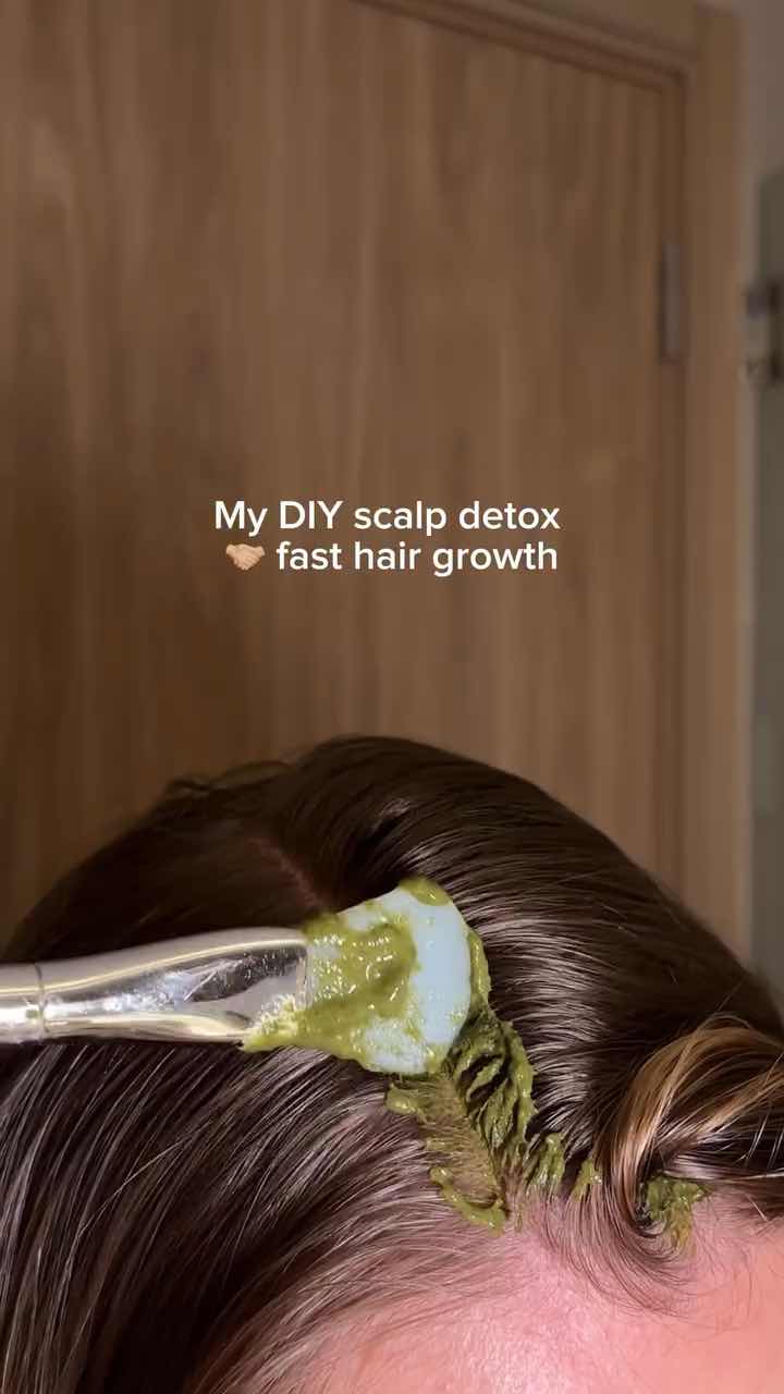 Scalp detox reel