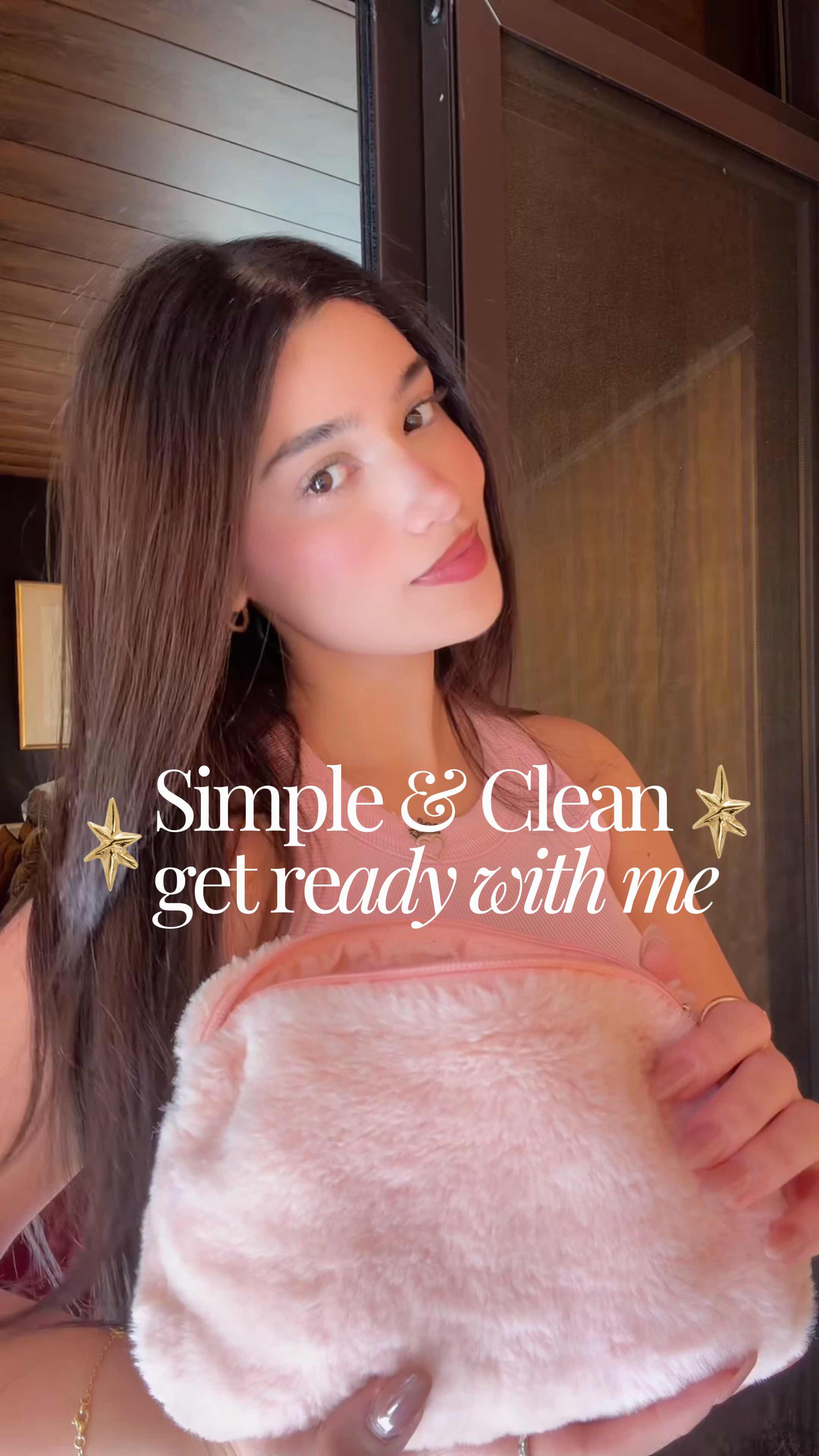 Clean & Natural GRWM 🤍