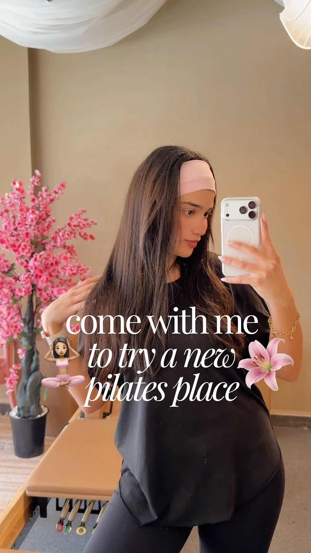 Come with me to my pilates session 🧘🏻‍♀️🤍