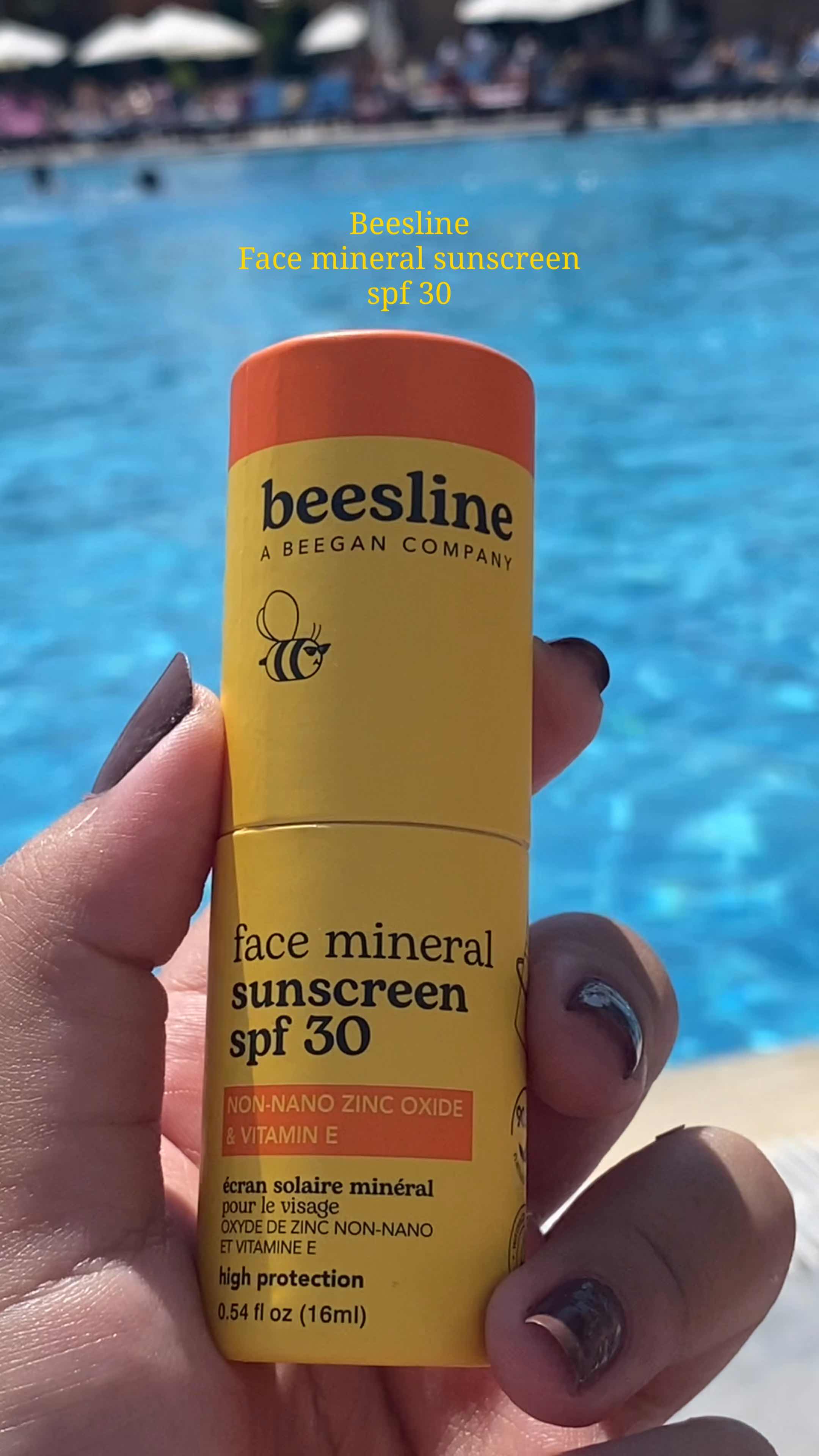 Beesline face mineral sunscreen 💛